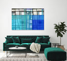 Living By The Ocean 1 by Cartissi on GIANT ART - blue abstract