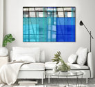 Living By The Ocean 1 by Cartissi on GIANT ART - blue abstract