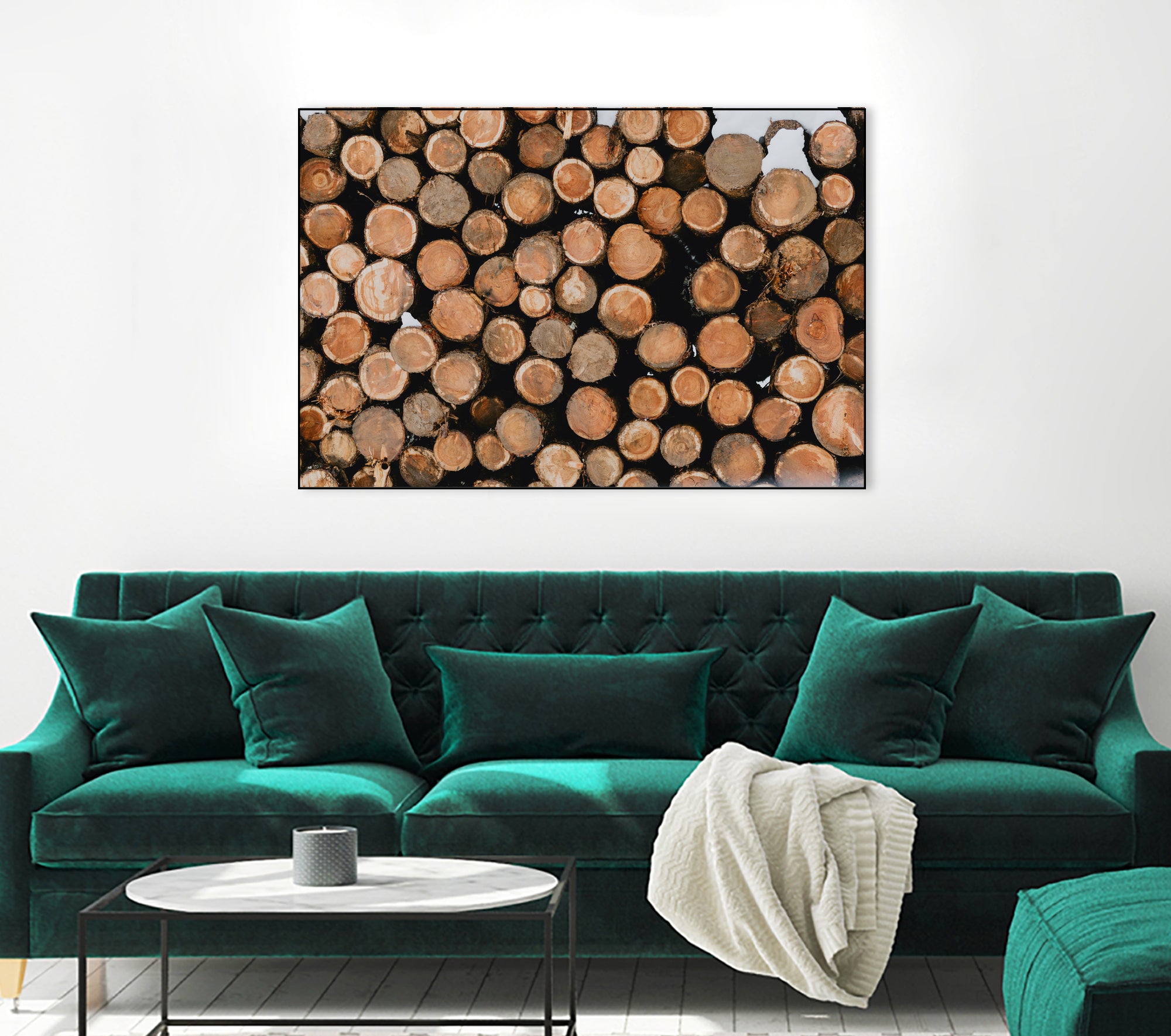 Stacked Timber Beauty by Javier Pardina on GIANT ART - 8192 photography