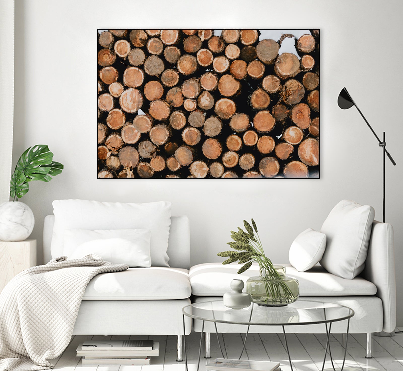 Stacked Timber Beauty by Javier Pardina on GIANT ART - 8192 photography