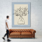 Floral Sketch Vase by Treechild on GIANT ART - 7200 photography