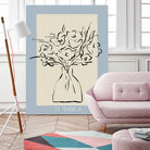 Floral Sketch Vase by Treechild on GIANT ART - 7200 photography