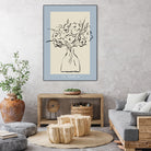 Floral Sketch Vase by Treechild on GIANT ART - 7200 photography