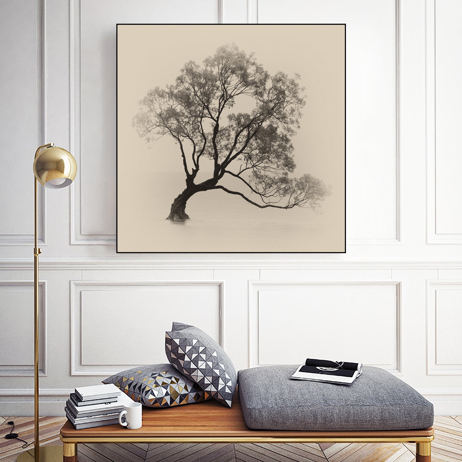 Wanaka Rain by Steven Fudge on GIANT ART - rain botanical rain