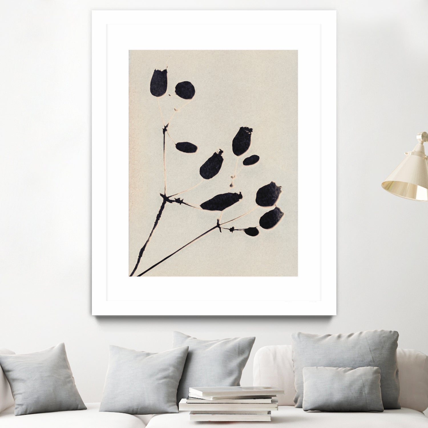 Wildflower In Bloom by Alisa Galitsyna on GIANT ART - monochrome  monochrome