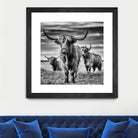 le trio by Stephane Pecqueux on GIANT ART - trois animal trois