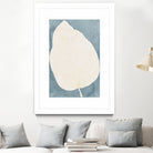 Illustration Of A Large Leaf by Casa cartissi on GIANT ART - illustration minimalist art