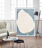 Illustration Of A Large Leaf by Casa cartissi on GIANT ART - illustration minimalist art