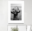 ALEX by Samuel Sleziak on GIANT ART - woman black and white woman