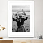 ALEX by Samuel Sleziak on GIANT ART - woman black and white woman