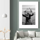 ALEX by Samuel Sleziak on GIANT ART - woman black and white woman