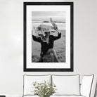 ALEX by Samuel Sleziak on GIANT ART - woman black and white woman