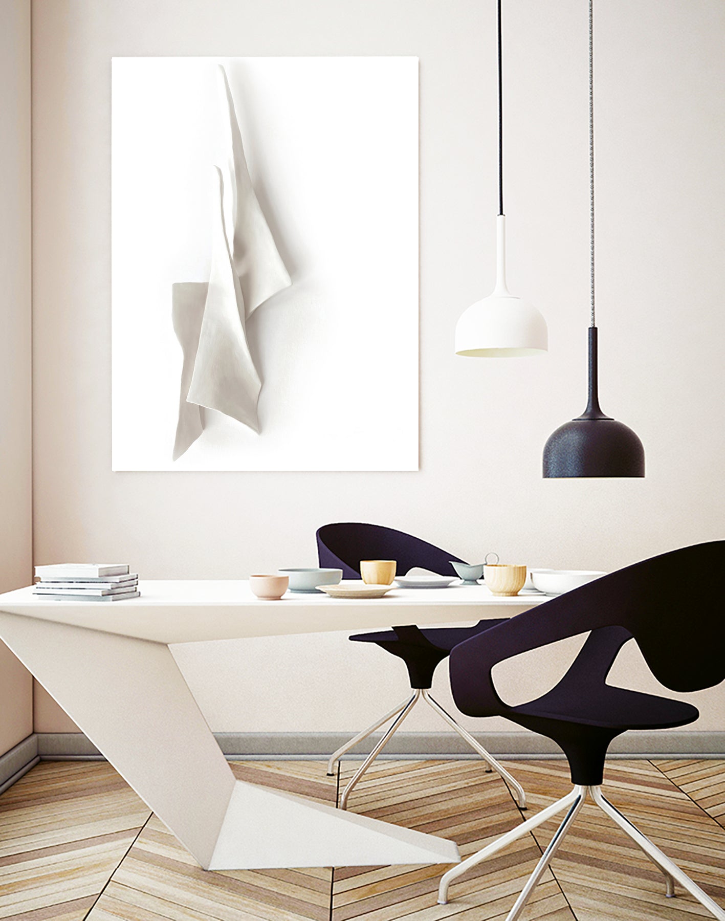 White Elegance by Jenja Braun on GIANT ART - flowers and plants minimalist-art