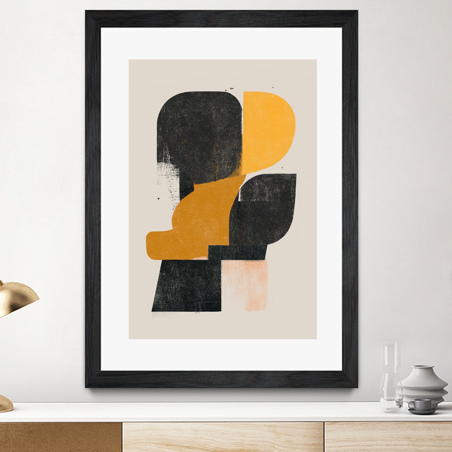 Abstract Shapes No.1 by THE MIUUS STUDIO on GIANT ART -  abstract