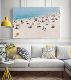 Tropea beach in the Summer by Photolovers on GIANT ART - umbrella photography umbrella