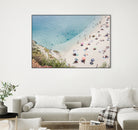 Tropea beach in Italy by Photolovers on GIANT ART - umbrella photography umbrella