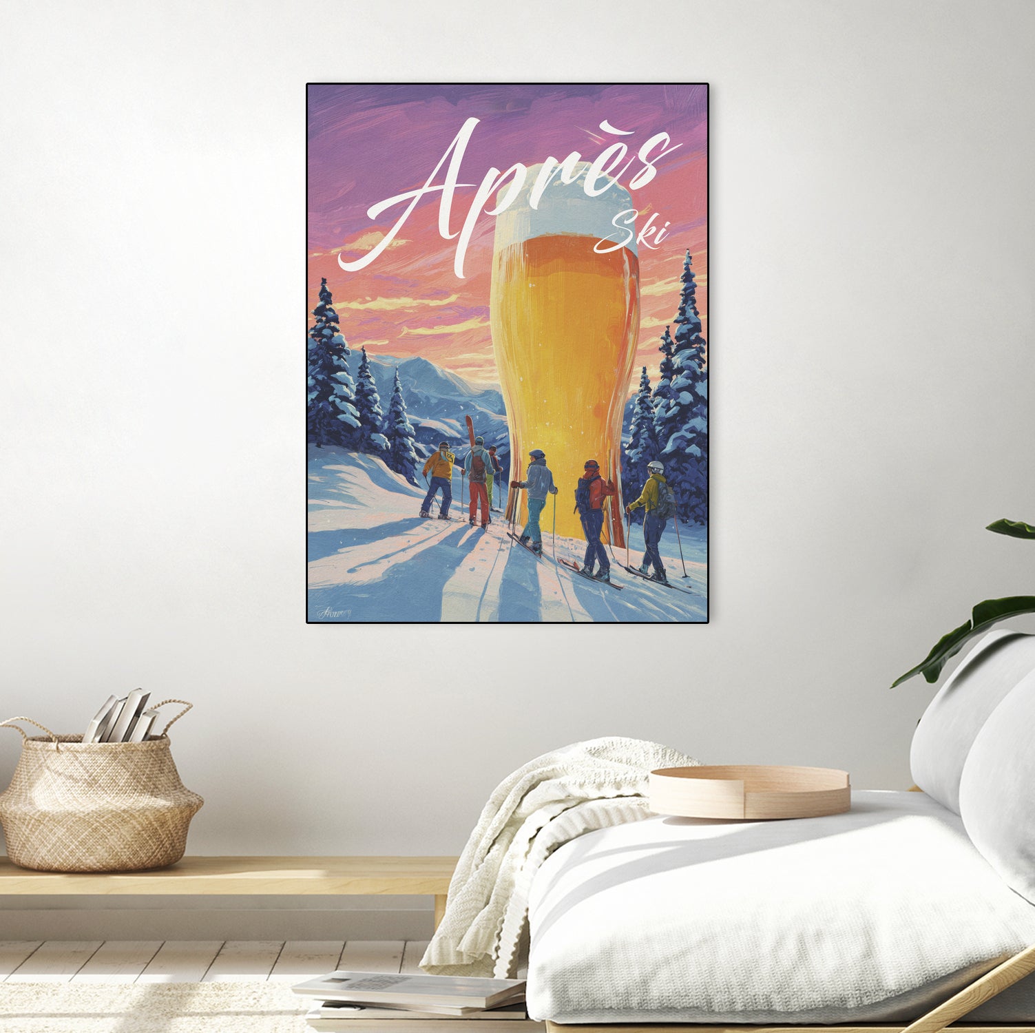 Apres Ski by Andreas Magnusson on GIANT ART - food and drinks ski