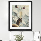 Bubbly Skiing by Andreas Magnusson on GIANT ART - figurative champagne