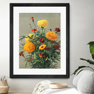 Marigolds by Ellen Thayer Fisher on GIANT ART - illustration ellen thayer fisher