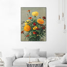 Marigolds by Ellen Thayer Fisher on GIANT ART - illustration ellen thayer fisher