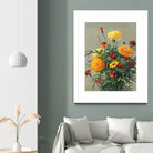Marigolds by Ellen Thayer Fisher on GIANT ART - illustration ellen thayer fisher