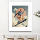 Skiing Adventure by Emel Tunaboylu on GIANT ART -  skiing25