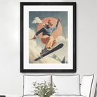 Skiing Adventure by Emel Tunaboylu on GIANT ART -  skiing25