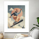 Skiing Adventure by Emel Tunaboylu on GIANT ART -  skiing25