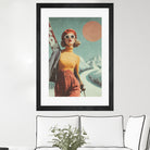 Skiing Adventure by Emel Tunaboylu on GIANT ART -  skiing25