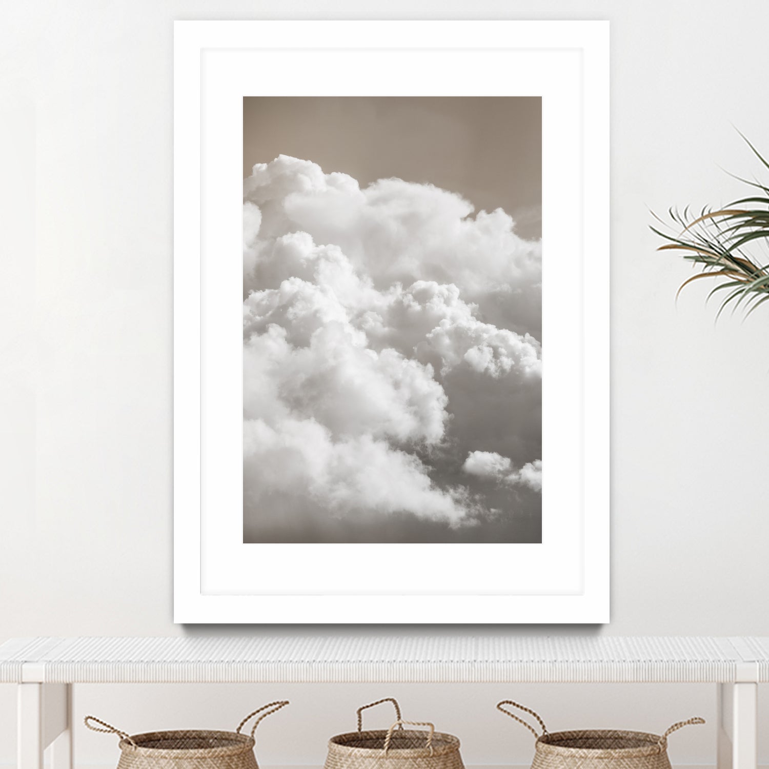 Sandy Clouds by Mareike Bohmer on GIANT ART -  cloud