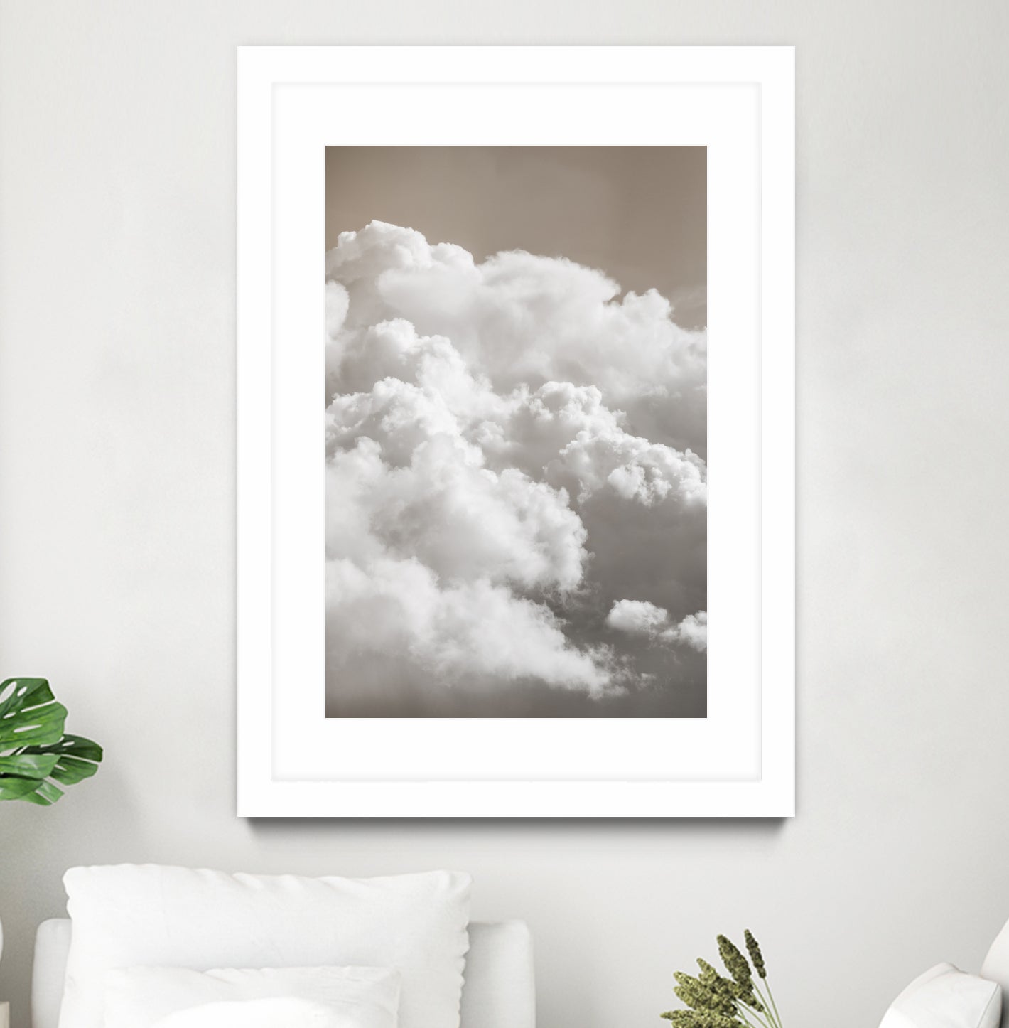 Sandy Clouds by Mareike Bohmer on GIANT ART -  cloud