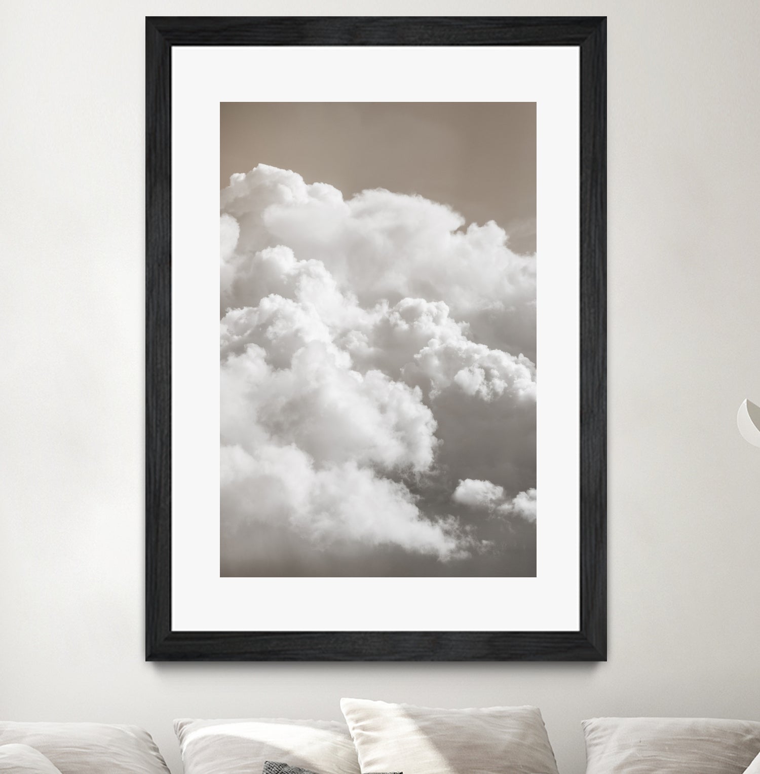 Sandy Clouds by Mareike Bohmer on GIANT ART -  cloud