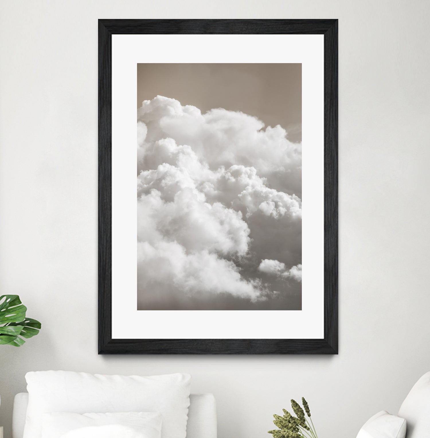 Sandy Clouds by Mareike Bohmer on GIANT ART -  cloud