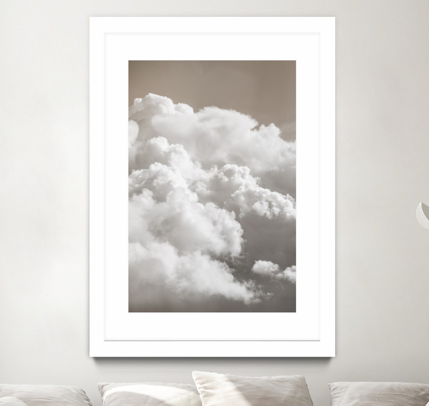 Sandy Clouds by Mareike Bohmer on GIANT ART -  cloud