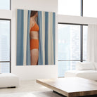 Behind the Curtains by Andreas Magnusson on GIANT ART - illustration woman