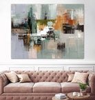 Green by Sage Rust on GIANT ART - cheney black abstract julia cheney