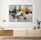 Green by Sage Rust on GIANT ART - cheney black abstract julia cheney