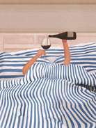 Morning Wine 3 by Flow Line on GIANT ART - illustration woman