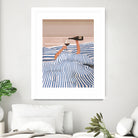 Morning Wine 3 by Flow Line on GIANT ART - illustration woman