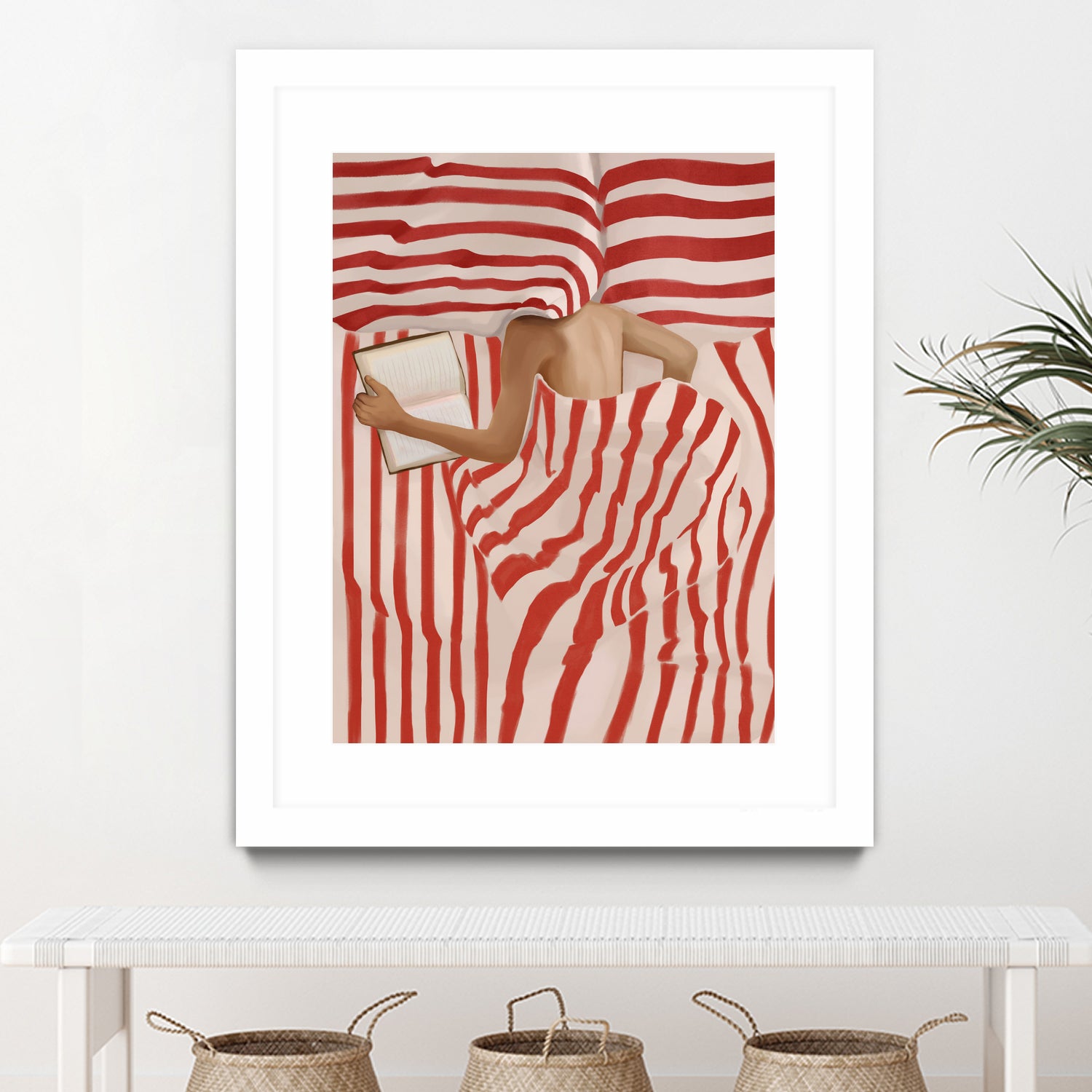 Between the Lines by Flow Line on GIANT ART - illustration stripes