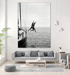 Jumping From a Boat by Andreas Magnusson on GIANT ART - photography boat