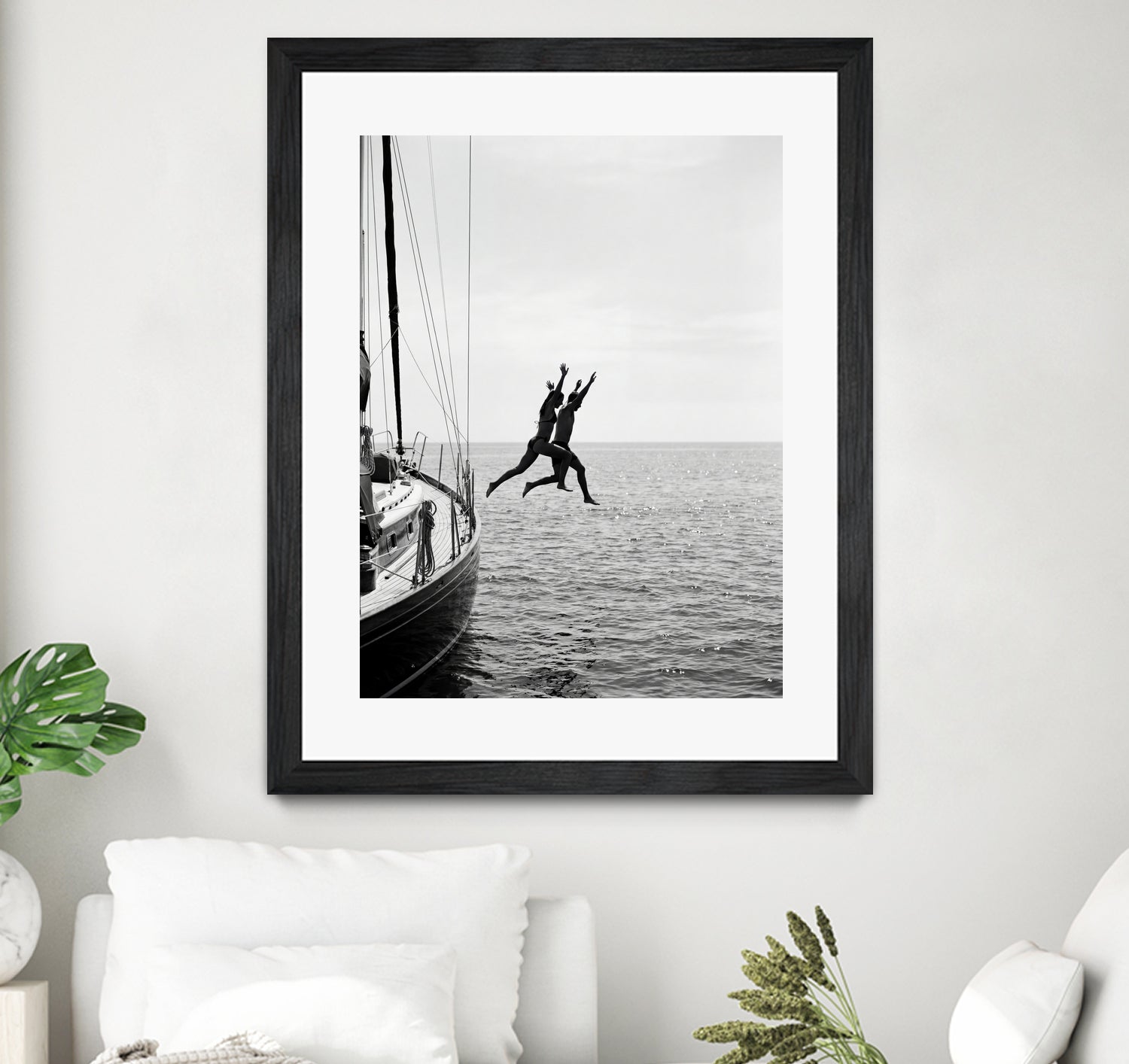 Jumping From a Boat by Andreas Magnusson on GIANT ART - photography boat