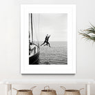 Jumping From a Boat by Andreas Magnusson on GIANT ART - photography boat