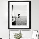 Jumping From a Boat by Andreas Magnusson on GIANT ART - photography boat