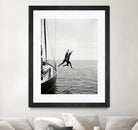 Jumping From a Boat by Andreas Magnusson on GIANT ART - photography boat