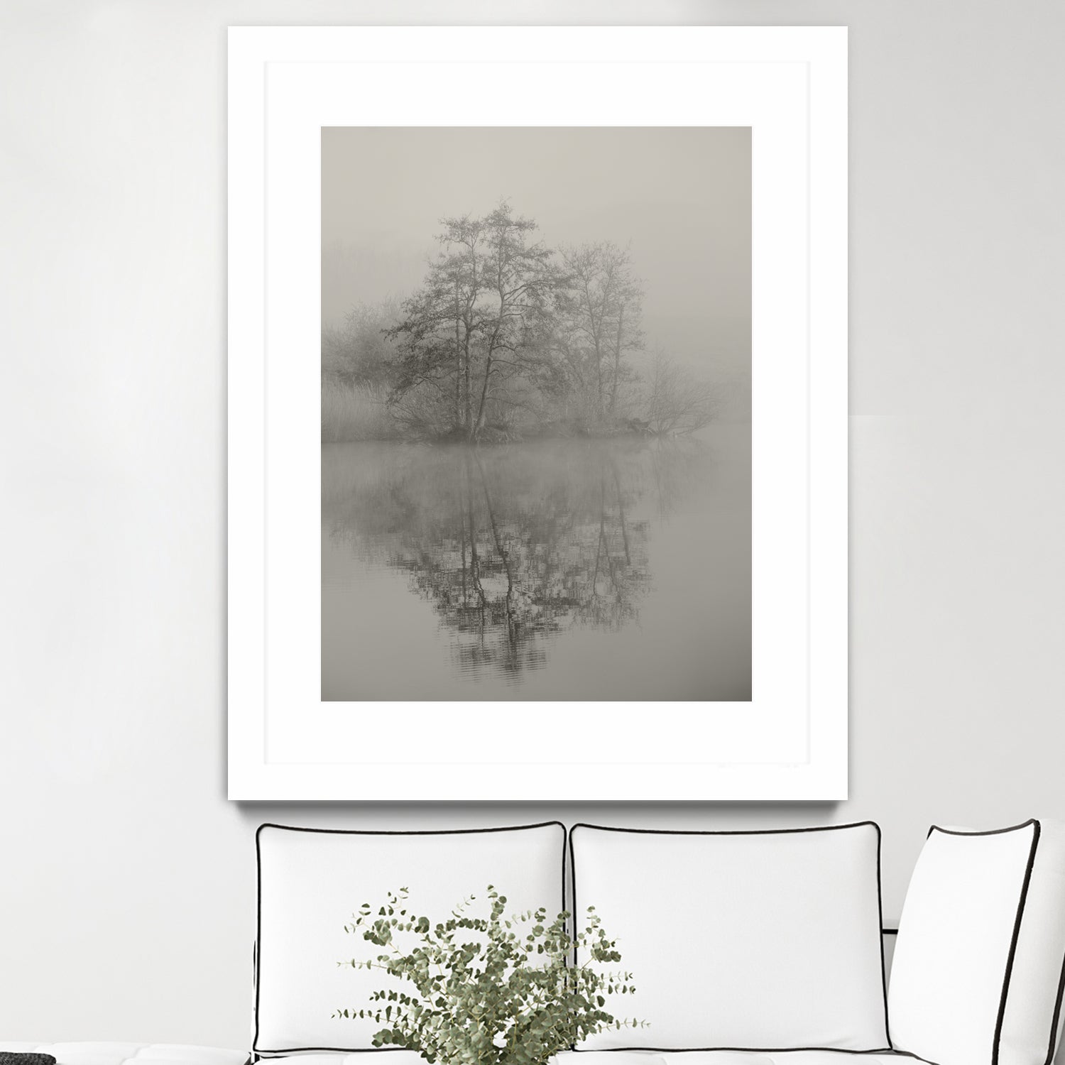 Swan lake by By PEJ on GIANT ART -  botanical 