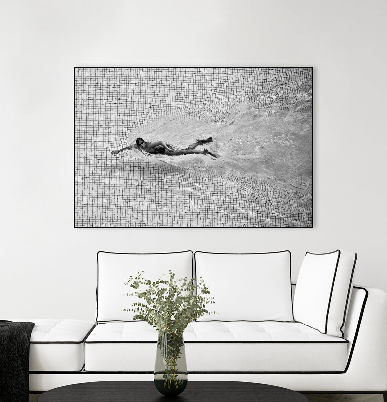 Breaking the net by C.S. on GIANT ART - photography swim