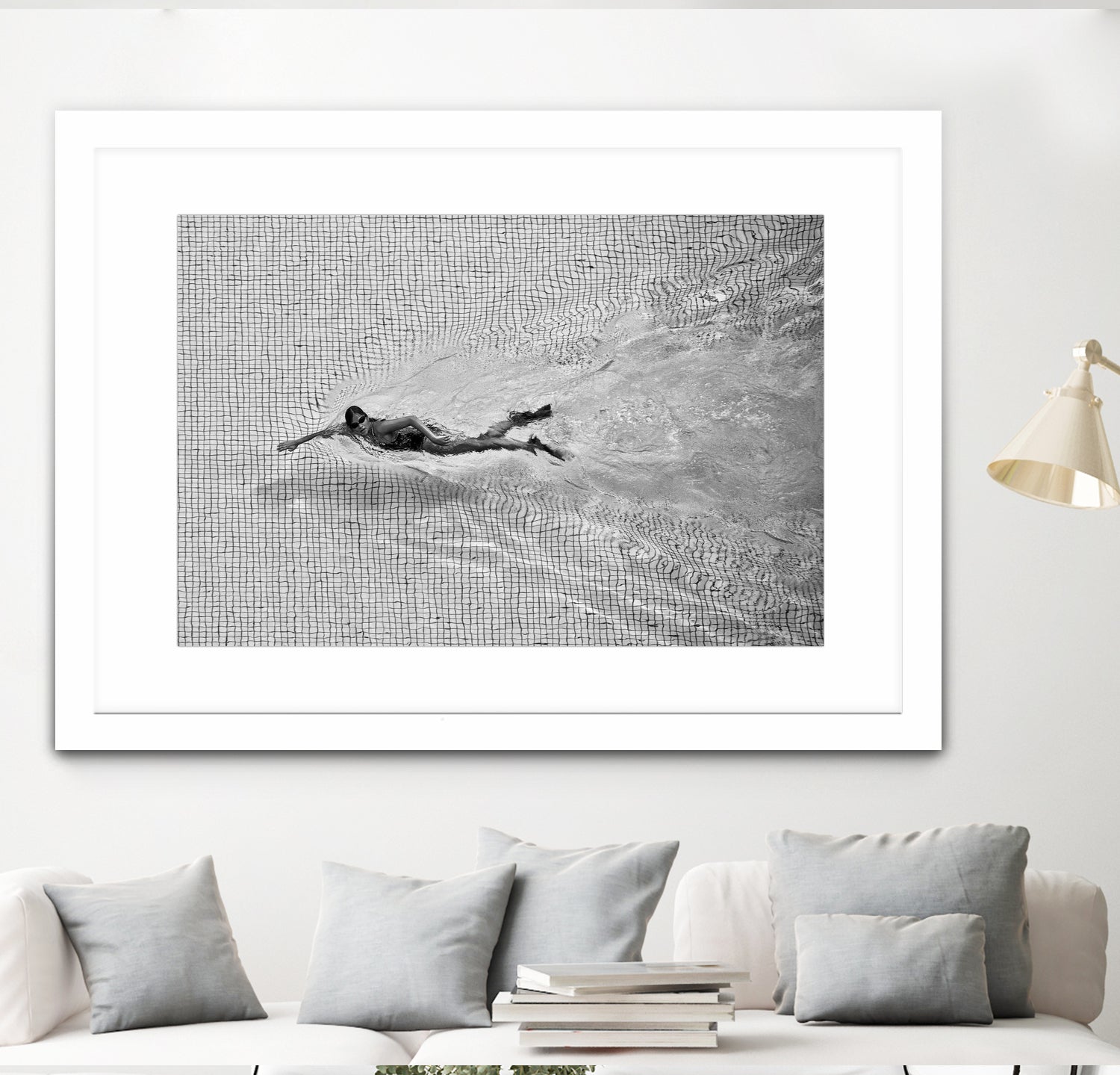 Breaking the net by C.S. on GIANT ART - photography swim