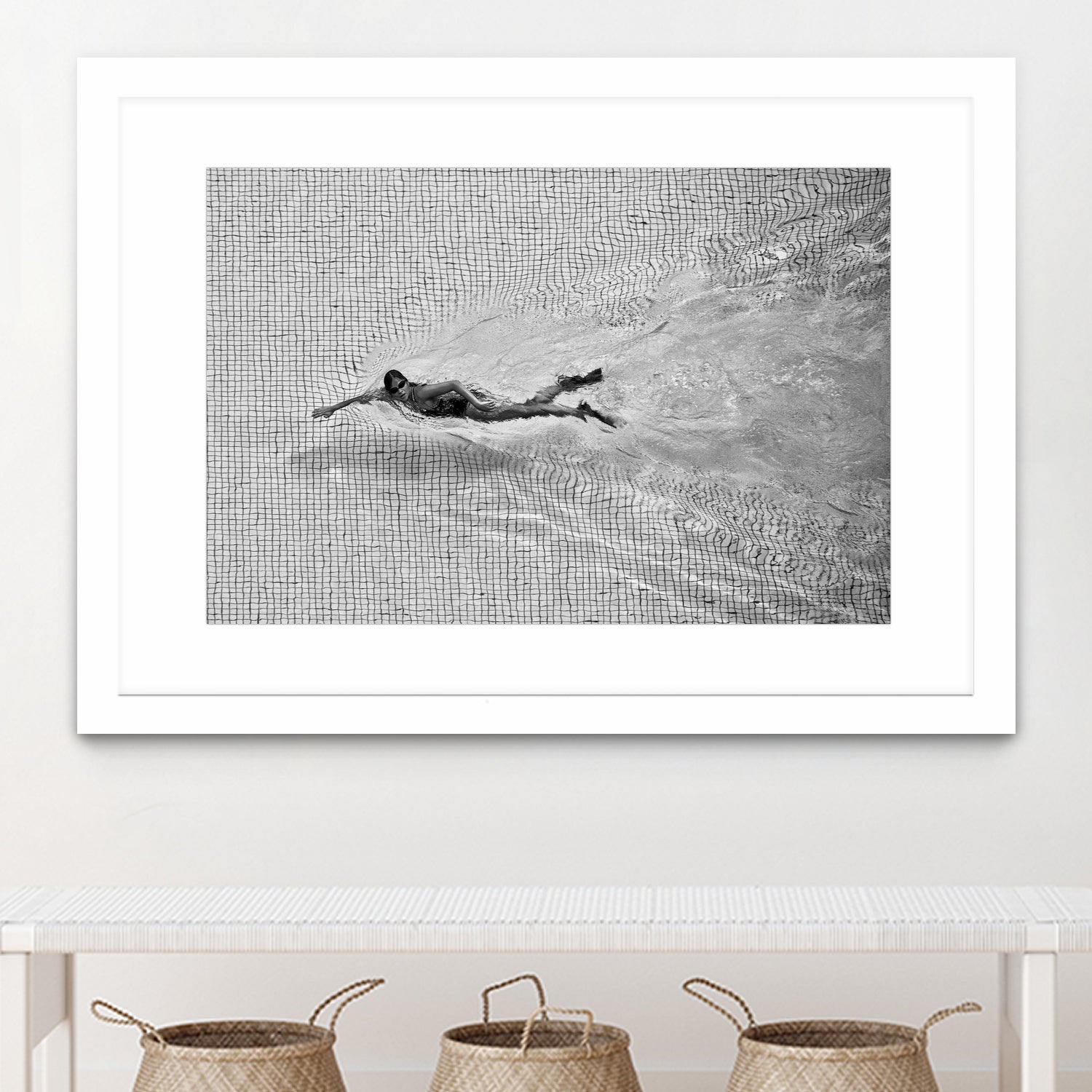 Breaking the net by C.S. on GIANT ART - photography swim