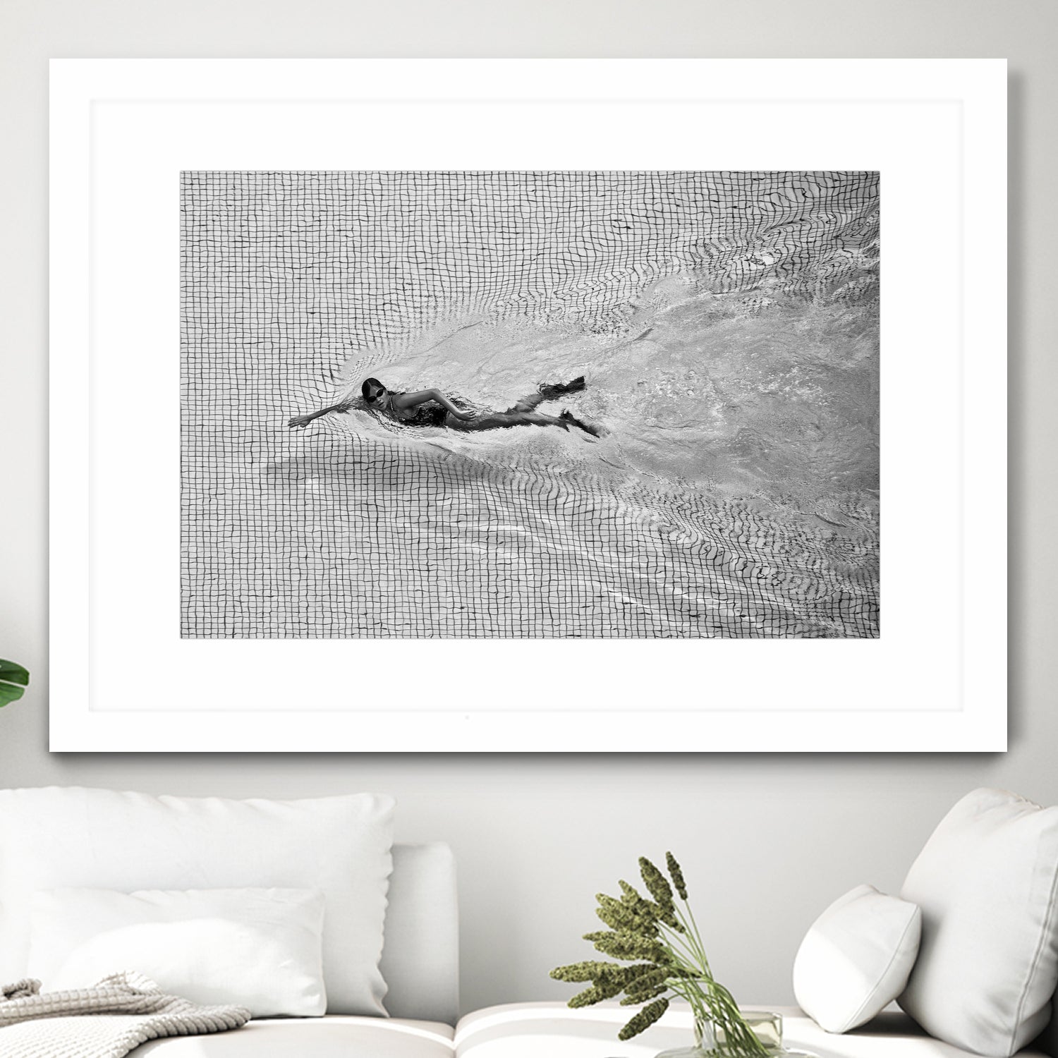 Breaking the net by C.S. on GIANT ART - photography swim